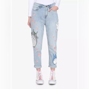 Studio Ghibli My Neighbor Totoro Sakura Mom Jeans